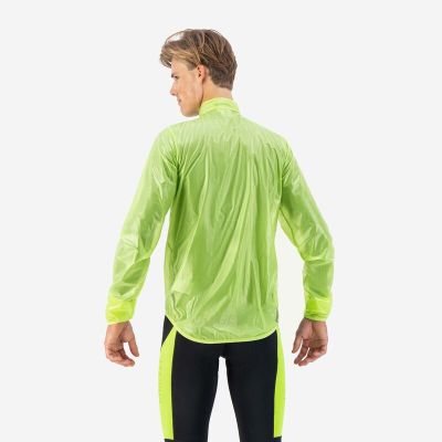 4. Rogelli Notfall-Regenjacke fluor M