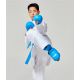 3. Karate WKF BLAU Schienbein- und Fußschützer | MOOTO