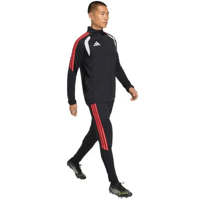 13. adidas Tiro 26 League Trainingshose für Herren, Schwarz und Rot, JY7111