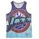 Mitchell & Ness NBA Utah Jazz Herren Ärmelloses Sport-T-Shirt