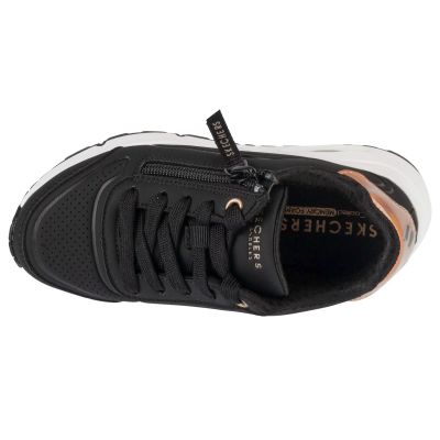 3. Skechers Uno Gen1 - Zip And Stride 310554L-BKRG Schwarz 28