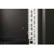 6. Digitus Unique 19" 12U 600x600 Wand-Netzwerkschrank, Glastür, schwarz, ungeteilt, montiert, 100 kg