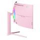 4. Arozzi Nova 49" Curved Computermonitor 124,5 cm (49") 5120 x 1440 px Dual QHD LED Pink