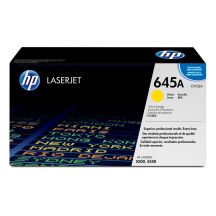 Originale gelbe HP 645A LaserJet-Tonerkartusche