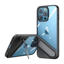 Ugreen Fusion Kickstand Case iPhone 13 Pro Hardcover mit Gelrahmen und Ständer schwarz (90153)