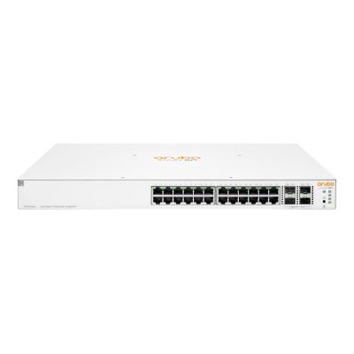 4. HPE Aruba Networking Aruba Instant On 1930 24G Class4 PoE 4SFP/SFP+ 370W Managed L2+ Gigabit Ethernet (10/100/1000) PoE-Unterstützung 1U Weiß