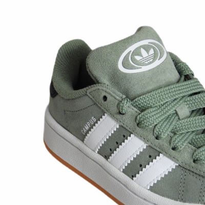 6. Adidas Campus 00s Kinder-Sportschuhe Silbergrün/Wolkenweiß - JP5509