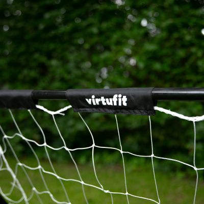 12. VIRTUFIT FUSSBALLTOR MIT SCHUSSMATTE - 215 X 150 CM