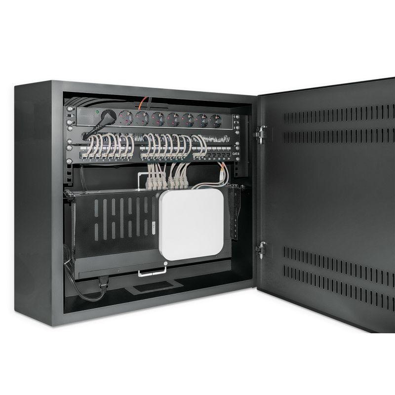 6. Intellinet 713689 2U/4U Rack-Wandschrank Schwarz