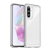 Outer Space Hülle für Samsung Galaxy A26 Cover mit flexiblem Rahmen - Transparent