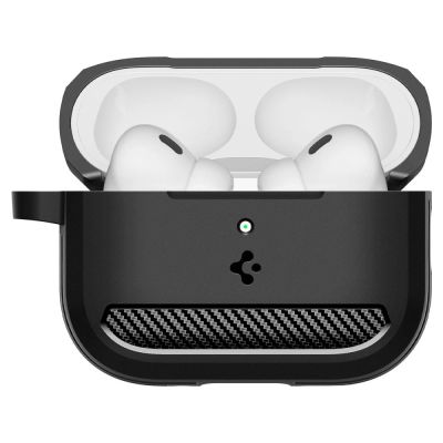 3. Spigen Rugged Armor Case für AirPods 3 - Mattschwarz