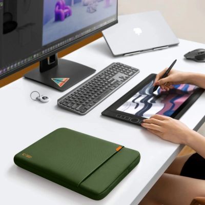 11. Tech-Protect Defender Laptoptasche 13-14 - Grün