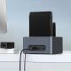 5. Orico 6656C3-C 5-Bay Dockingstation mit Offline-Klonfunktion 2,5"/3,5" SATA HDD/SSD - Grau