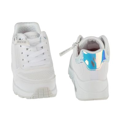 5. Skechers Uno Gen1 - Zip And Stride 310554L-WHT Weiß 28