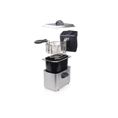9. Tristar FR-6919 Fritteuse, Einzeln, 2 l, autonom, 800 W, Schwarz, Edelstahl