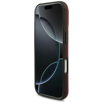 5. BMW M FW MagSafe Hülle mit Metalllogo für iPhone 17 Pro – Rot