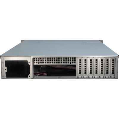 6. Inter-Tech IPC 2U-2412 Rack Schwarz, Silber