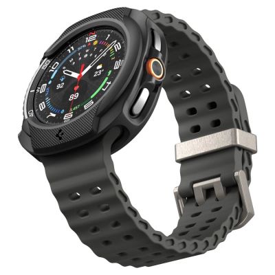7. Spigen Liquid Air Case für Samsung Galaxy Watch 8 Classic 46 mm – Schwarz