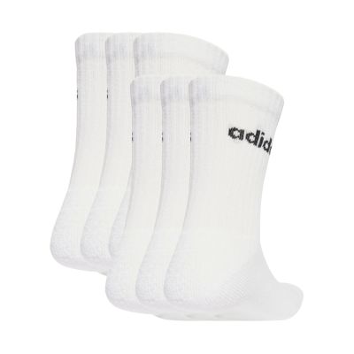 3. Adidas Linear Crew Socken Gepolstert 6 Paar JL6096