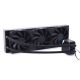 8. Alphacool T38 Prozessor-Flüssigkeitskühlungsset 12 cm Schwarz