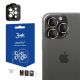 3mk Lens Protection Pro Kameraabdeckung mit goldenem Rahmen für iPhone 15 Pro