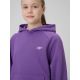 4. Lockerer Mädchen-Sweatshirt mit Kapuze 4F 4FJRSS26TSWSF3040-50S