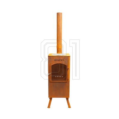 2. BonFeu BonCarré Gartenkamin rostig 3503R