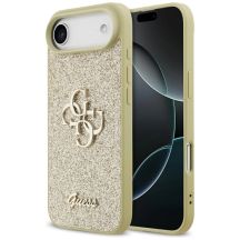 Guess Fixed Glitter Big 4G Hülle für iPhone Air - Gold