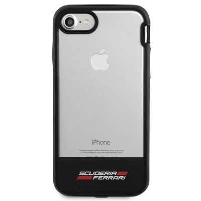 3. Ferrari Racing Shield Case für iPhone 7 / 8 / SE 2020 / SE 2022 - Halbtransparent