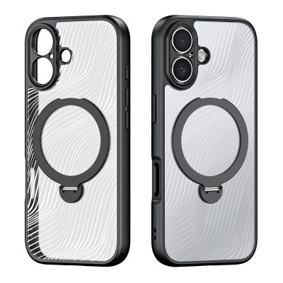 2. Dux Ducis Aimo Mag Case mit Magnetring und Ständer für iPhone 17 – Schwarz