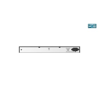 2. D-Link DGS-1026MP Netzwerkkarte, unmanaged Gigabit Ethernet (10/100/1000) mit PoE-Unterstützung, Schwarz, Grau