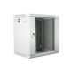10. Lanberg WF01-6412-10S Rack-Schrank (12 HE; 635 mm / 600 mm / 450 mm; Wandmontage; Glas; 19 Zoll; grau)
