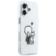 4. Karl Lagerfeld Karl & Choupette MagSafe Back Case für iPhone 17 - Transparent