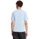 3. adidas Essentials Damen-T-Shirt mit kleinem Logo, Hellblau, JY4962