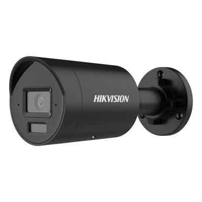 Hikvision Pro Series mit AcuSense DS-2CD2083G2-LI2U (2,8 mm) (schwarz) Industrielle Kugel-IP-Überwachungskamera für den Außenbereich, 3840 x 2160 px, Decken-/Wandmontage