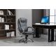 17. Activejet beheizter Massage-Bürostuhl YK7304 Grau