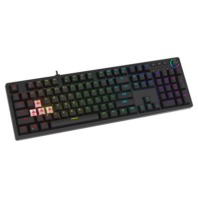 9. SAVIO MECHANISCHE TASTATUR STYX OUTEMU PEACH SILENT HOT SWAP RGB