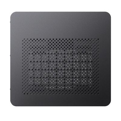 21. Jonsbo TK-0 PC-Gehäuse, Mini-Tower, Mini-ITX, gehärtetes Glas, Holz – schwarz