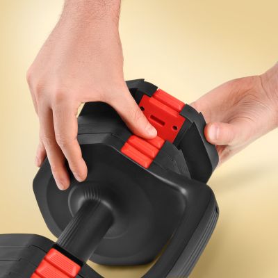 11. HL05 3-in-1 VERSTELLBARE HANTEL MIT UNTERSTÜTZUNG FÜR LIEGESTÜTZE UND KETTLEBELL-ÜBUNGEN HMS