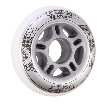 16. PU 80x24 82A WEISSE RÄDER (4 Stk.) NILS EXTREME