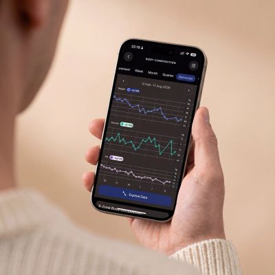 6. Withings BodyFit – intelligente Waage mit zonaler Körpergewichtsanalyse sowie Stoffwechsel- und Herzgesundheitsanalyse (black)