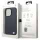 8. Hülle BMW BMHMP14XSLLNA iPhone 14 Pro Max 6.7" Navy/Navy Hardcase Leder Hot Stamp MagSafe