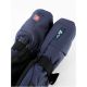 VIKING Norvik Pro Mitten Freeride-Handschuhe für Erwachsene, Marineblau mit beigem Leder, Größe 6