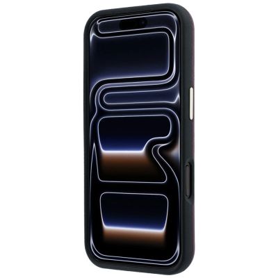 5. Guess Perforierte 4G Gold Logo Magsafe Hülle für iPhone 18 Pro / 17 Pro - Burgunderrot