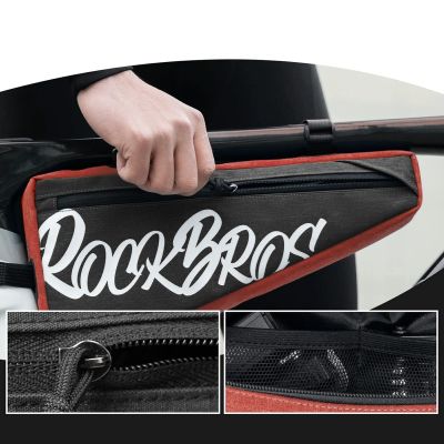 3. Rockbros G008 Flash Journey Dreieckstasche – XL, Rot