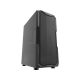 darkFlash Aquarius Mesh schwarz / ATX / ohne Lüfter / 3x USB-A / transparente Seite / ohne Netzteil