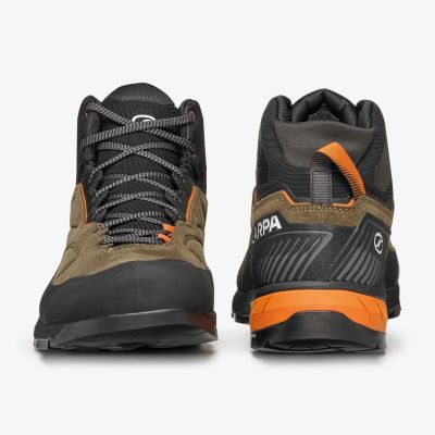 3. Scarpa RAPID XT MID GTX Braun, Orange