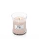 Kleine Kerze VANILLE & MEERSALZ WOODWICK