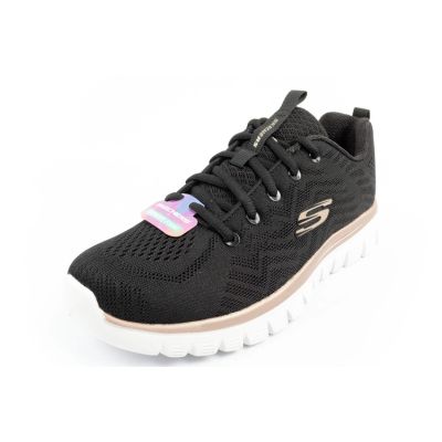 3. Skechers Graceful-Get Damen Sportschuhe bequem leicht atmungsaktiv