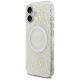 3. Guess IML Flowers Electro Pearl Strap MagSafe Hülle für iPhone 17 - weiß